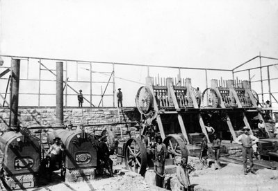 Gold Stamp Mill, Roodeport Central CM Co. by South African Photographer